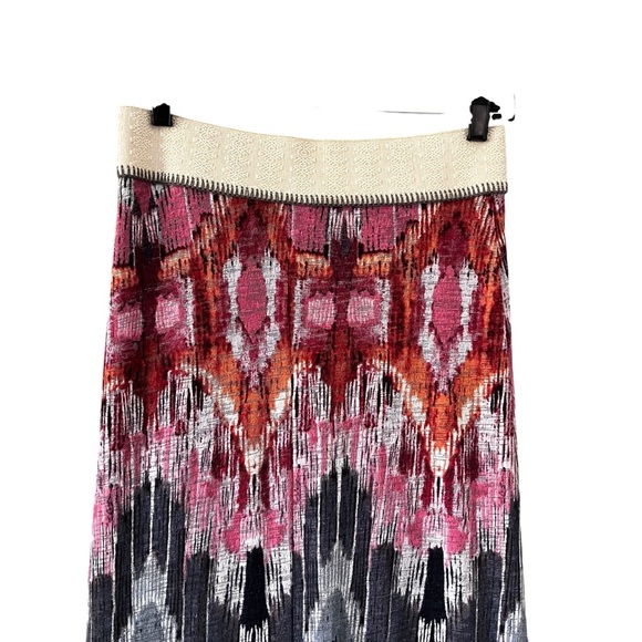 Anthropologie Vanessa Virginia Eka sweater knit long boho maxi skirt, Sz S - Picture 7 of 16